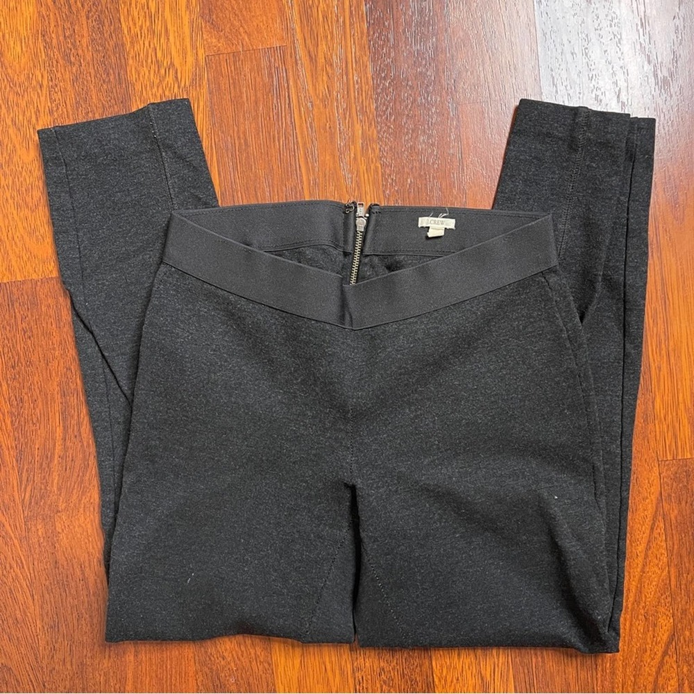 J.Crew Dark Gray Charcoal Stretch Pixie Pants 00R